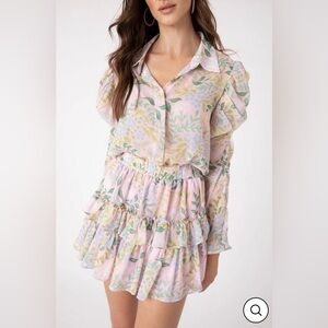 SINCERELY OURS HARLOW DRESS IN WILDFLOWER size small